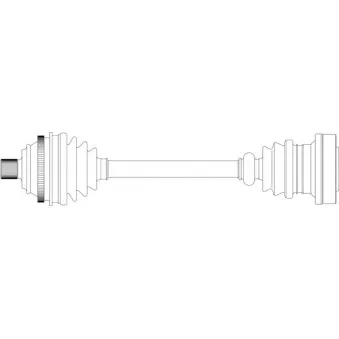 Arbre de transmission GENERAL RICAMBI WW3174