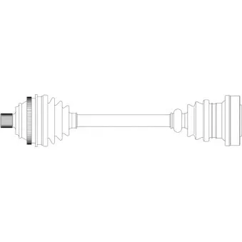 Arbre de transmission GENERAL RICAMBI WW3264