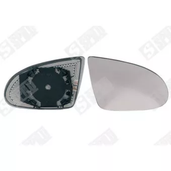 Verre de rétroviseur, rétroviseur extérieur SPILU