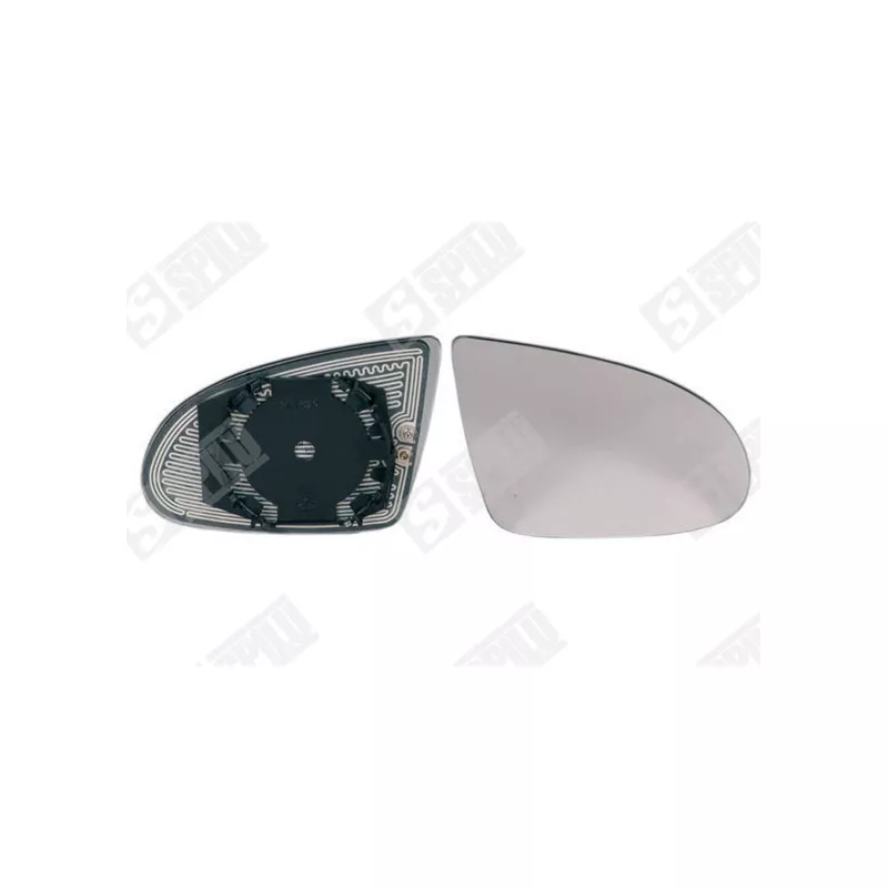 Verre de rétroviseur, rétroviseur extérieur SPILU 10212