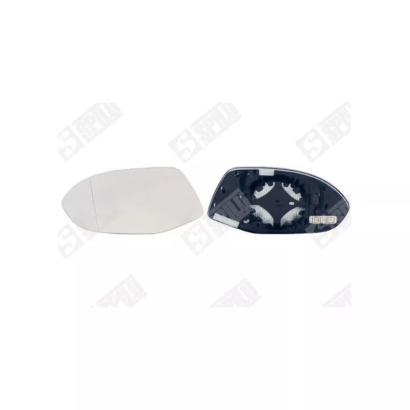 Verre de rétroviseur, rétroviseur extérieur SPILU 10243