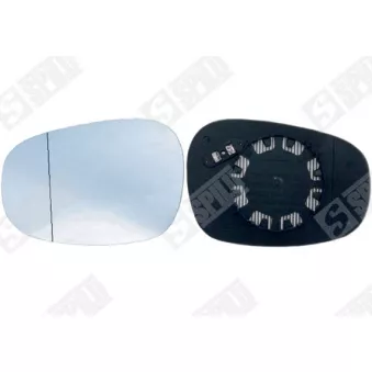 Verre de rétroviseur, rétroviseur extérieur SPILU 10455
