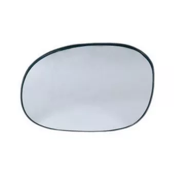 Verre de rétroviseur, rétroviseur extérieur SPILU 10581