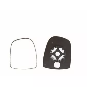 Verre de rétroviseur, rétroviseur extérieur SPILU 12257