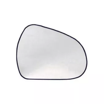 Verre de rétroviseur, rétroviseur extérieur SPILU 12346