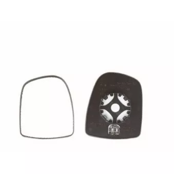 Verre de rétroviseur, rétroviseur extérieur SPILU 12461