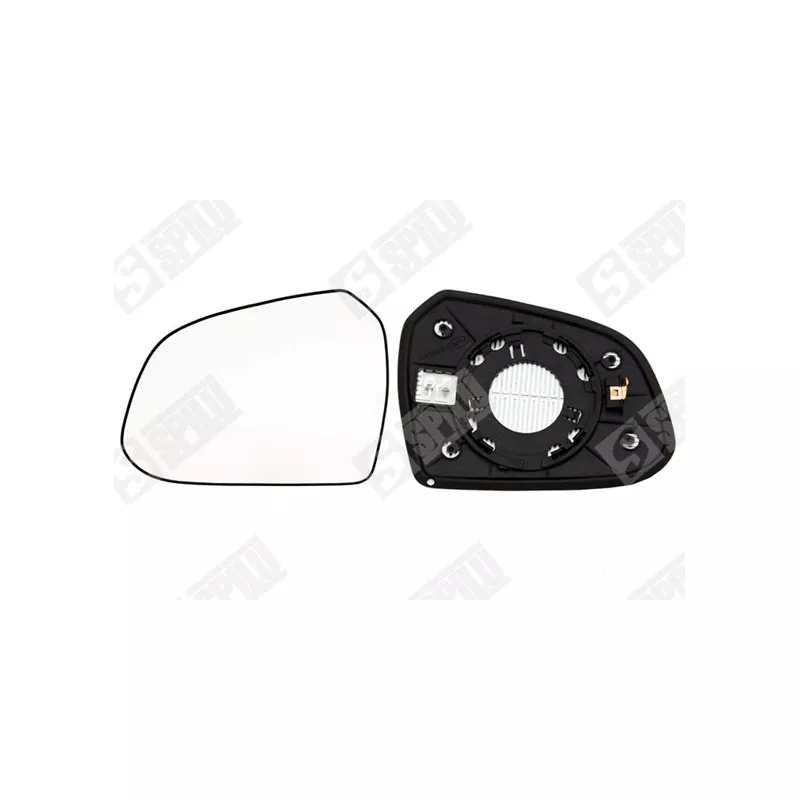 Verre de rétroviseur, rétroviseur extérieur SPILU 15570