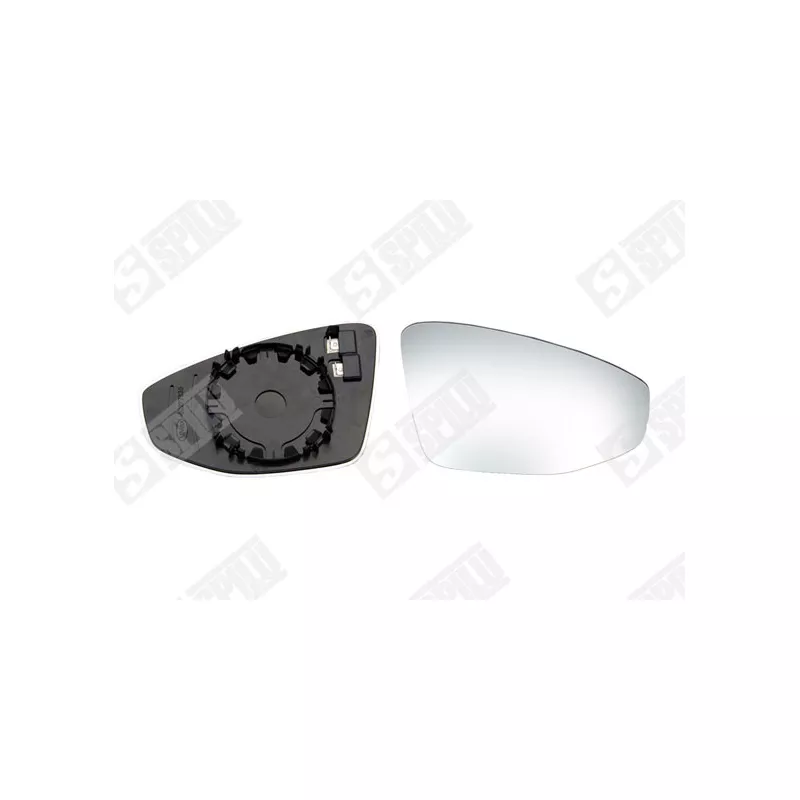 Verre de rétroviseur, rétroviseur extérieur SPILU 15892