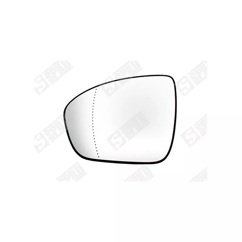 Verre de rétroviseur, rétroviseur extérieur SPILU 16011