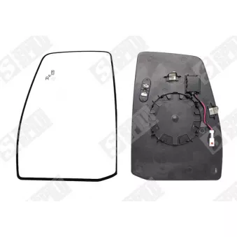 Verre de rétroviseur, rétroviseur extérieur SPILU