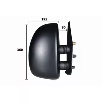 Rétroviseur extérieur SPILU 50610