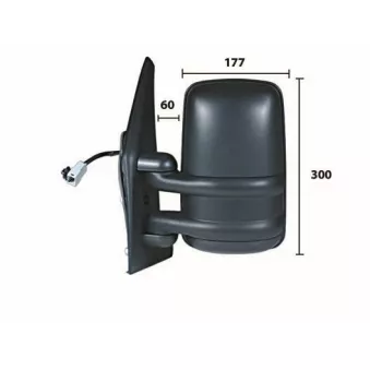 Rétroviseur extérieur SPILU 54329