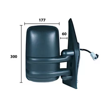 Rétroviseur extérieur SPILU 54330