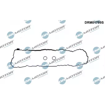 Jeu de joints d'étanchéité, carter d'huile Dr.Motor DRM01799S