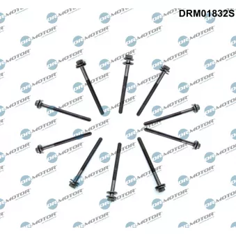Jeu de boulons de culasse de cylindre Dr.Motor DRM01832S