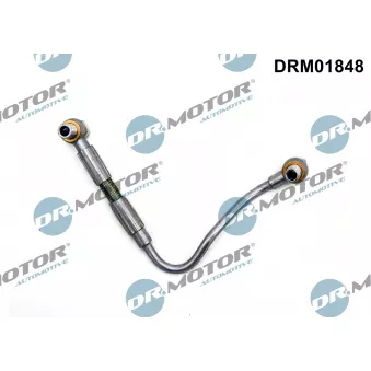 Conduite d'huile, compresseur Dr.Motor DRM01848