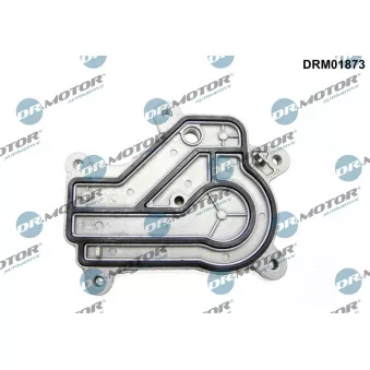 Couvercle, boîtier du filtre à huile Dr.Motor DRM01873