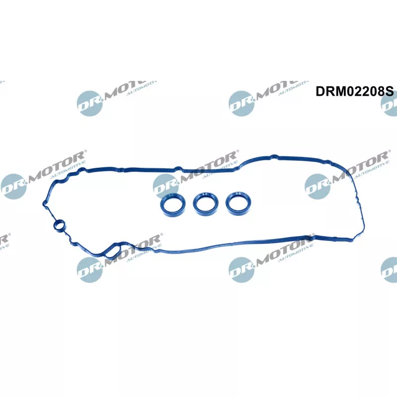 Jeu de joints d'étanchéité, couvercle de culasse Dr.Motor DRM02208S