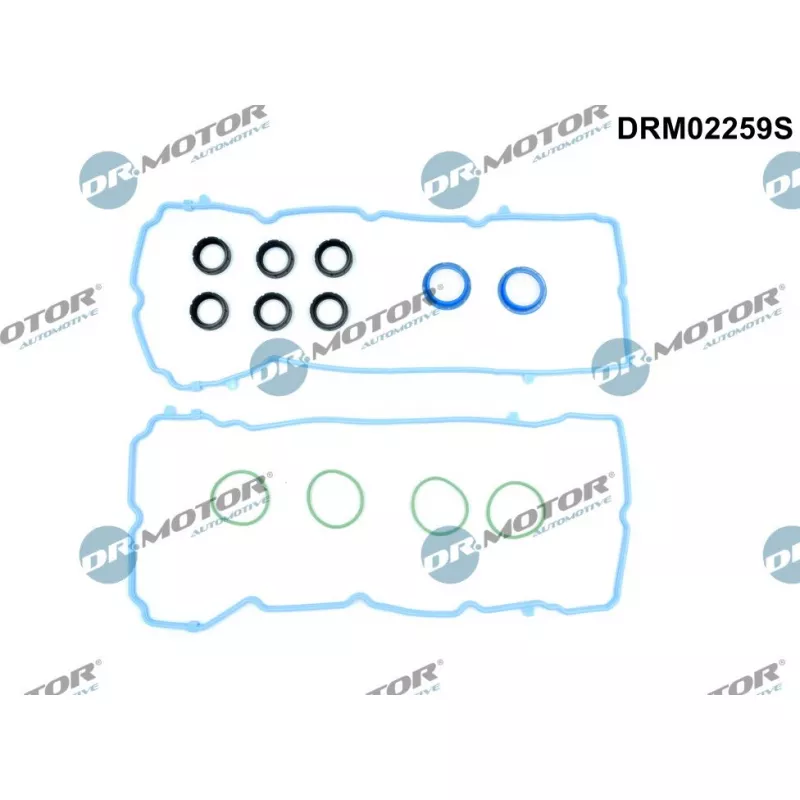 Jeu de joints d'étanchéité, couvercle de culasse Dr.Motor DRM02259S