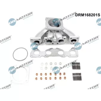 Collecteur, système d'échappement Dr.Motor DRM168201S
