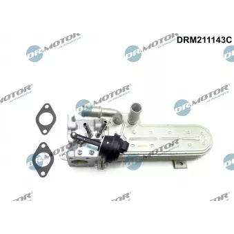 Radiateur, réaspiration des gaz d'échappement Dr.Motor DRM211143C