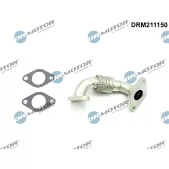 Tuyauterie, vanne EGR Dr.Motor DRM211150