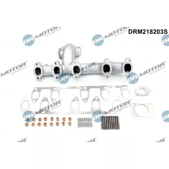 Collecteur, système d'échappement Dr.Motor DRM218203S