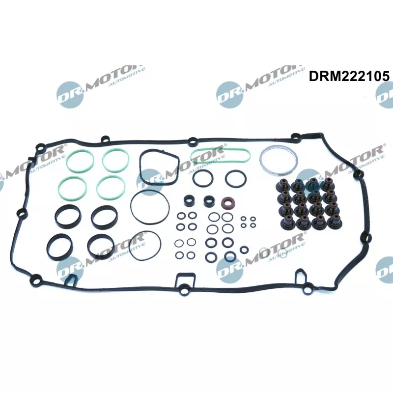 Jeu de joints d'étanchéité, couvercle de culasse Dr.Motor DRM222105
