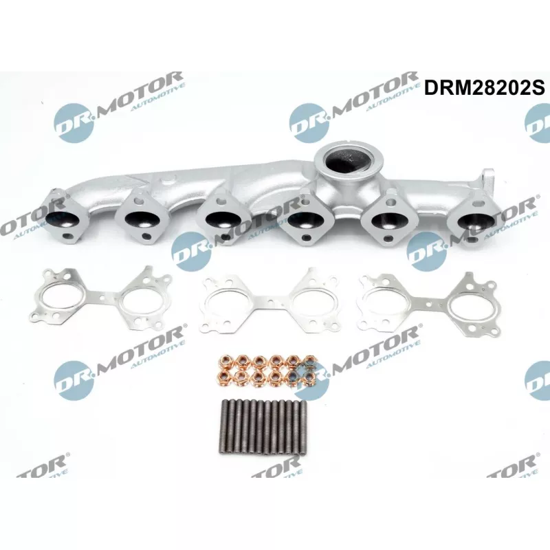 Collecteur, système d'échappement Dr.Motor DRM28202S