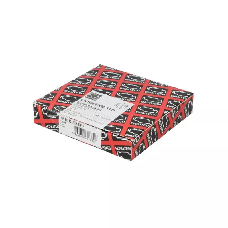 Jeu de segments de pistons ENGITECH ENT041002 STD