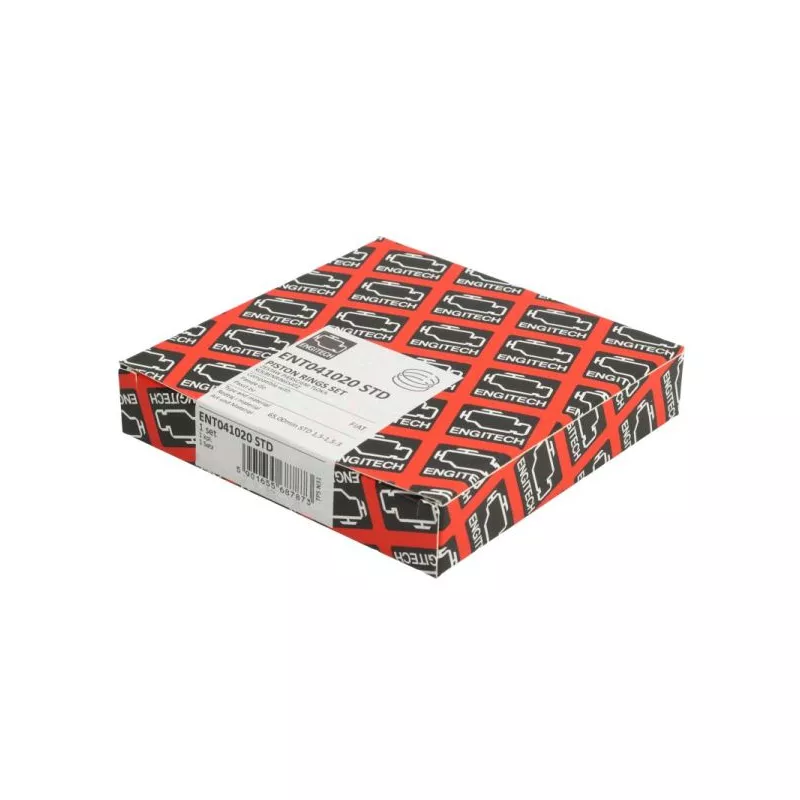 Jeu de segments de pistons ENGITECH ENT041020 STD