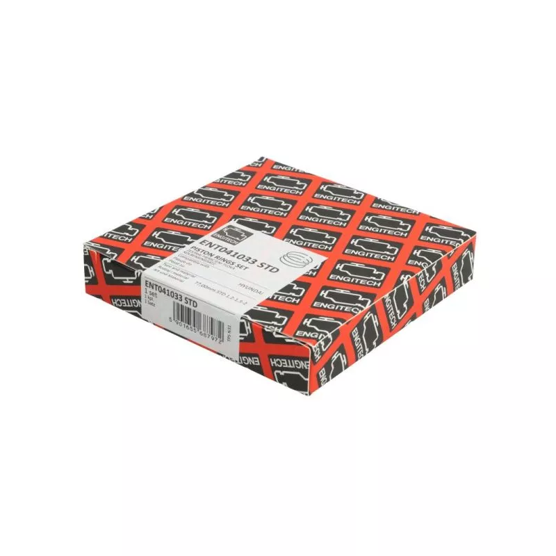 Jeu de segments de pistons ENGITECH ENT041033 STD