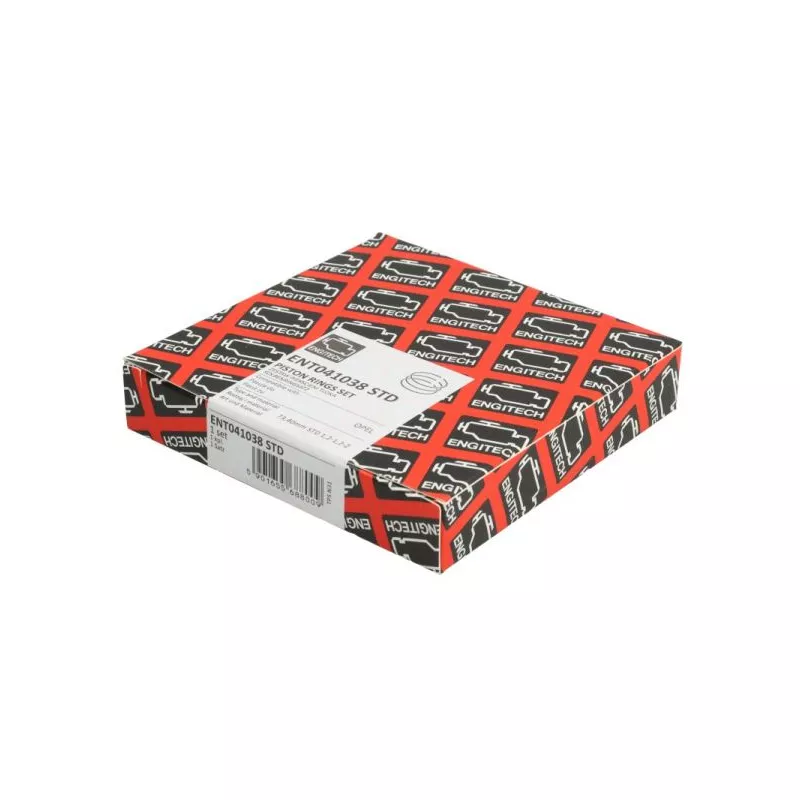 Jeu de segments de pistons ENGITECH ENT041038 STD