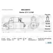 Démarreur SEG Automotive 0001108473 - Visuel 2