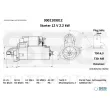 Démarreur SEG Automotive 0001109012 - Visuel 2