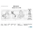 Démarreur SEG Automotive 0001110142 - Visuel 2