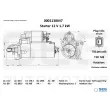 Démarreur SEG Automotive 0001138047 - Visuel 2