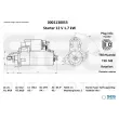 Démarreur SEG Automotive 0001138055 - Visuel 2