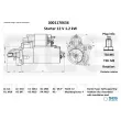 Démarreur SEG Automotive 0001170636 - Visuel 2
