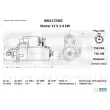 Démarreur SEG Automotive 0001172402 - Visuel 2