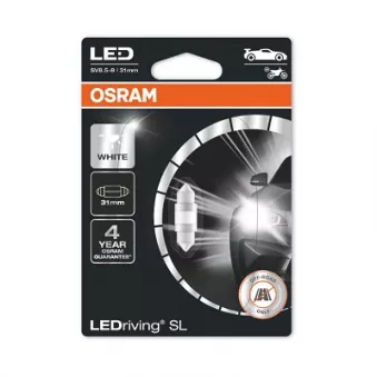 Ampoule, éclairage intérieur OSRAM 6438DWP-01B
