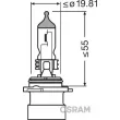 Ampoule, projecteur longue portée OSRAM 9006XS - Visuel 3