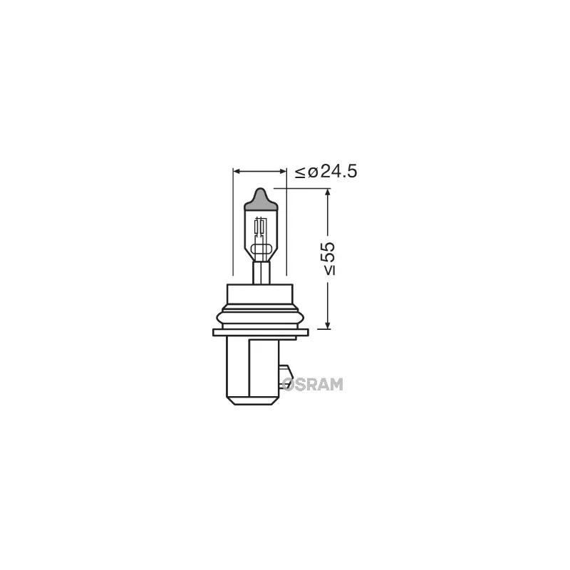 Ampoule, projecteur longue portée OSRAM 9007