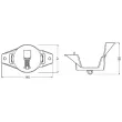 Support, phare antibrouillard OSRAM FOG103/201-NIS-M - Visuel 2