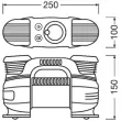 Pistolet de gonflage des pneus (controle et gonflage) OSRAM OTI830 - Visuel 3