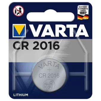 Pile Bouton CR 2016 VARTA AM 38-007
