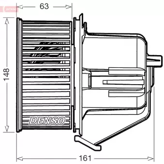 Pulseur d'air habitacle DENSO