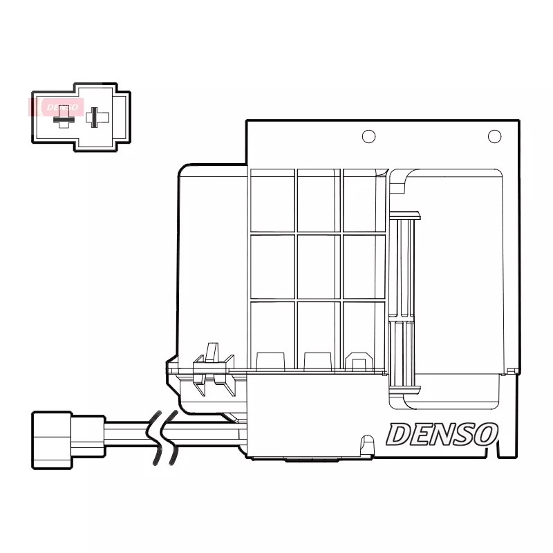 Pulseur d'air habitacle DENSO DEA17033