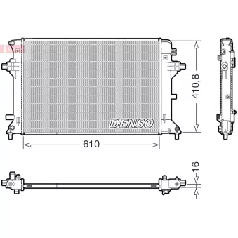 Radiateur, refroidissement du moteur DENSO