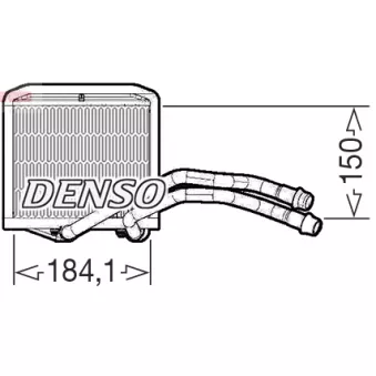 Système de chauffage DENSO DRR09102
